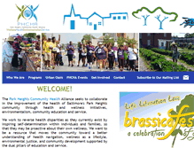 Tablet Screenshot of phcha.org
